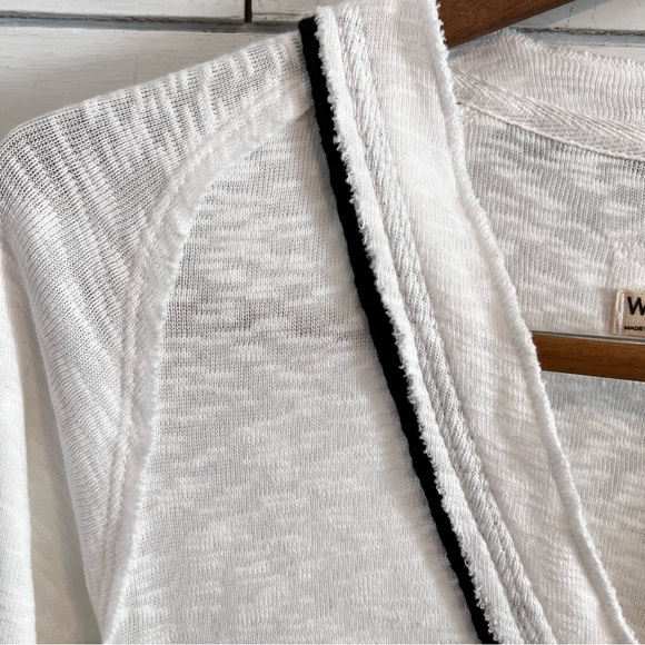 Free People We The Free Tipton Raw Edge Button-Up Top. Size Small. NWOT. - Picture 6 of 12